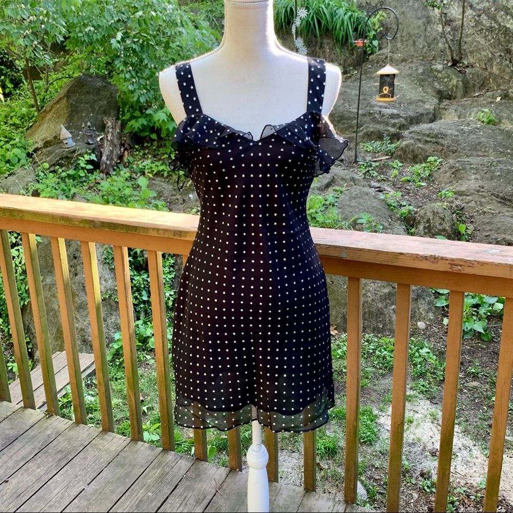 The East Order Paige Minidress in Starry Night